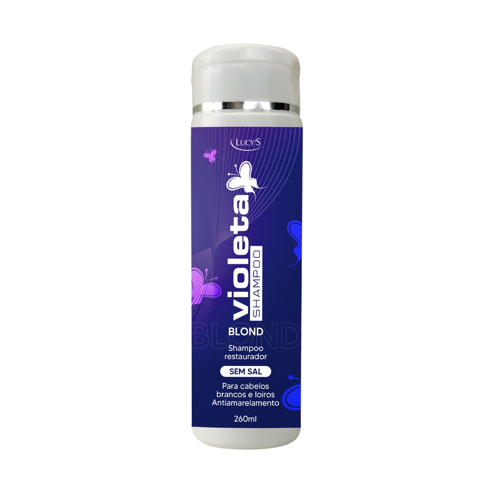 Shampoo violeta s/ sal - 260ml