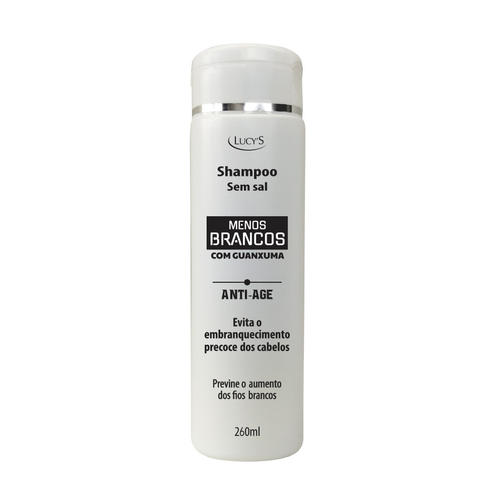 Shampoo Menos brancos com Guanxuma - 260ml